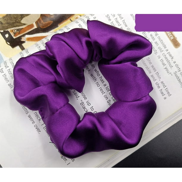 1//3Pcs Elastic Ponytail Holders Ties Silky Scrunchies Set Women Hair Accessories
